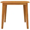vidaXL Table de jardin 85 x 85 x 75 cm en bois massif Voir les images du produit 4