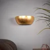 Lindby Wandleuchte Kolja, goldfarben, Gips, 25 cm breit, Produktbild-Vorschau 4