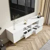 MODFU Lowboard TV-Schrank mit 2 Schublade und 2 Tür, Lange Produktbild-Vorschau 4