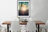 MuchoWow® Gerahmtes Poster Wald - Nebel - Sonne - Herbst Produktbild-Vorschau 3