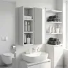 vidaXL Armadietto da bagno da parete bianco 20 x 16 x 62,5 Anteprima dell’immagine prodotto 2