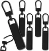 Set Reißverschlussanhänger aus Metall, 5 Stück, schwarz Produktbild-Vorschau 6