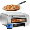 ProfiCook® Elektrische pizzoven | 400°C | met echte Productafbeelding-voorbeeld 1