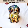 Hunde-Nachtlicht aus Kunstharz, Niedliche Hundelampe Produktbild-Vorschau 5