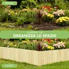 be4nature Bordo in rotolo flessibile in legno 100 x 40 cm Anteprima dell’immagine prodotto 2