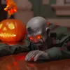 vidaXL Halloween krabbelnder Zombie SPOOKA Grün 110 x 50 x Produktbild-Vorschau 2