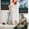 Arendo Protein Shaker, shaker à protéines en acier Voir les images du produit 4