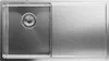 Klarstein TitanSteel kuchyňský dřez s odkapávačem, 79 x 44 Náhled obrázku produktu 1