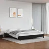 vidaXL Postelový rošt černý 160x200 cm Imitace kůže Náhled obrázku produktu 2