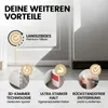 Türdichtung selbstklebend Zugluftstopper Tür 100cm Produktbild-Vorschau 5