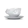 TV Kaffeetasse küssend weiß 200 ml Tasse Milchkaffee Produktbild-Vorschau 4