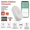 GoSmart Digitales Thermometer mit Hygrometer, Funk-Sensor, ZigBee EGS0102 Voir les images du produit