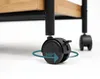 Chariot Relaxdays, 3 niveaux, bambou et métal, dimensions : Voir les images du produit 6