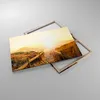 Bild auf Leinwand - Leinwandbild - Sonnenaufgang Welle Produktbild-Vorschau 2