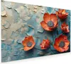 Küchenrückwand Spritzschutz Glas mit Motiv Blumenmeer 40 x Produktbild-Vorschau 1