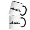 KIEL Skyline Tasse Schwarz Souvenir Andenken Deutsche Produktbild-Vorschau 2