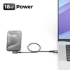 deleyCON 0,5m USB-C Kabel 90° USB-A auf USB-C Ladekabel Produktbild-Vorschau 5