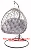 Coussin de tête de chaise suspendue 130x100cm Noir | Voir les images du produit 3