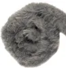 Kunstfell Fellbesatz ab 1m x 9cm Meterware Kunstpelz grau Produktbild-Vorschau