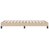 vidaXL Bettgestell Cappuccino-Braun 90x190 cm Kunstleder Produktbild-Vorschau 5