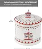 Keksdose Christmas Wonderland rund H16,5cm Porzellan Produktbild-Vorschau 4