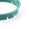 4x Zentrierringe Türkis Alufelgen Ø 70,0 mm - Ø 66,6 mm für Produktbild-Vorschau 6