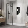 LuxeBath Nástěnná dvojitá výklenek z nerezové oceli, Náhled obrázku produktu 7