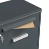 DEGAMO Paketbox Paketkasten Briefkasten BREMEN 50x38x112cm, Produktbild-Vorschau 7