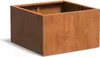 Adezz Pflanzgefäß Carrez Standard Quadrat aus Corten-Stahl Produktbild-Vorschau 2