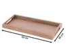 1.04 Set di 2 vassoi in legno - circa 50 e 45 cm - Anteprima dell’immagine prodotto 2