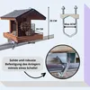 Domki dla ptaków STAFECO karmnik dla ptaków na balkon, Podgląd zdjęcia produktu 2
