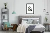 MuchoWow® MuchoWow® Gerahmtes Poster Schwarz & Weiß - Produktbild-Vorschau 5