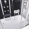 HOME DELUXE - Dampfdusche DIAMOND, Schwarz, Maße: 170 x 90 Produktbild-Vorschau 4