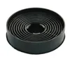 A single black carbon filter for a range hood, shown from a slightly elevated angle. Produktbild-Vorschau