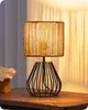 EDISHINE Tischlampe Wohzimmer, Boho Tischlampe mit Produktbild-Vorschau 2