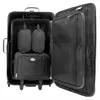 Set cestovných kufrov Travel 5-dielny čierny Náhľad obrázku produktu 3