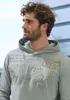 JOHN DEVIN Kapuzenshirt salbei bedruckt Größe XL Produktbild-Vorschau 3