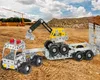 LKW mit Anhänger und Bagger – Bausatz Produktbild-Vorschau 6