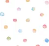 A seamless pattern of watercolor polka dots on a white background. Produktbild-Vorschau