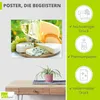 ARTland Poster Käse & Wein Größe: 60x45 cm Produktbild-Vorschau 2
