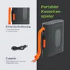 Radio-cassette portable noir - Muse - M132WM - Voir les images du produit 13