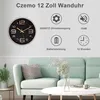 OKWISH Wanduhr Ohne Tickgeräusche 12 Zoll/30cm Modern Produktbild-Vorschau 7