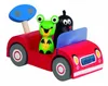 Detoa Dřevěné auto červené - Krtek na výletě Náhled obrázku produktu 1