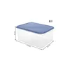 Kühlschrankdose eckig 8 l RONDO, Farbe:Horizon Blue Produktbild-Vorschau 2