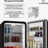 Klarstein Audrey Evo 68L Mini Frigo - Design Rétro, Voir les images du produit 5