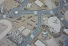 Pogumovaný KOBEREC, Koberec metráž pro děti STREET béžový Náhled obrázku produktu 1