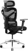 A black ergonomic office chair is shown from a side view against a white background. Voir les images du produit