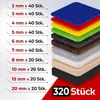 320 x INOVATEC Kunststoff Unterlegplatten 70 x 70 im Karton Produktbild-Vorschau 6
