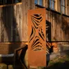 Sichtschutz Metall 2x - 160 cm x 50 cm - Edelrost - Produktbild-Vorschau 5