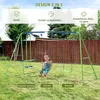 Outsunny Schaukelgestell Outdoor Schaukelgerüst mit 2 Produktbild-Vorschau 6